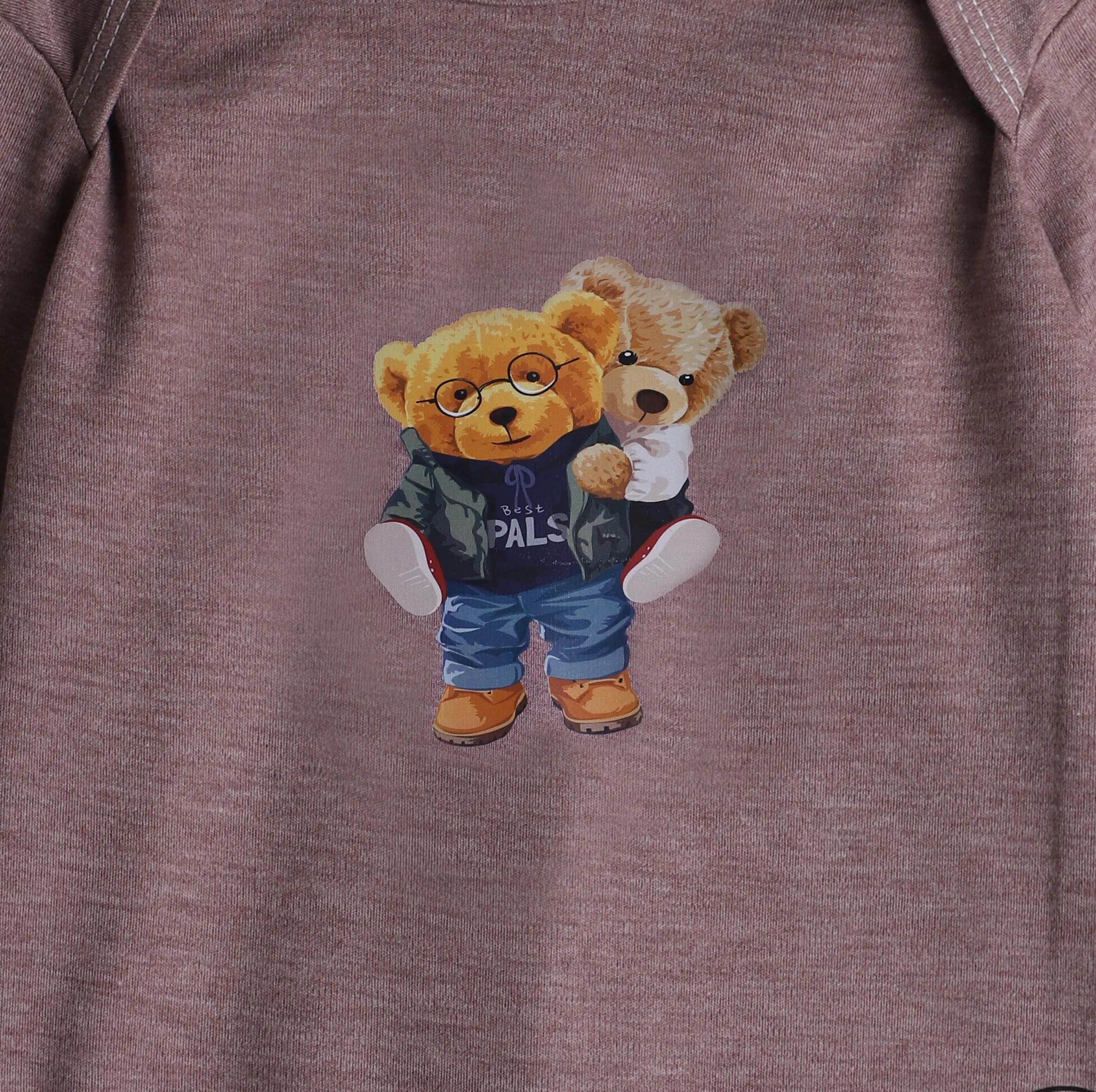 ست بادی آستین بلند و شلوار راحتی نوزادی نیل کوک مدل Dual Ted