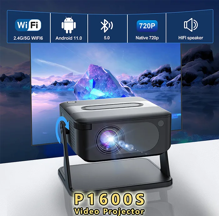 ویدئو پروژکتور مدل P1600S با وضوح تصویر 4096x2160|4K