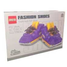 ساختنی 106 تکه دکتر استار مدل کتونی بسکتبال طرح Purple کد 1034A