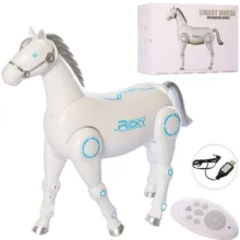 ربات کنترلی ناب سل مدل اسب هوشمند شارژی موزیکال SMART HORSE  با قابلیت راه رفتن