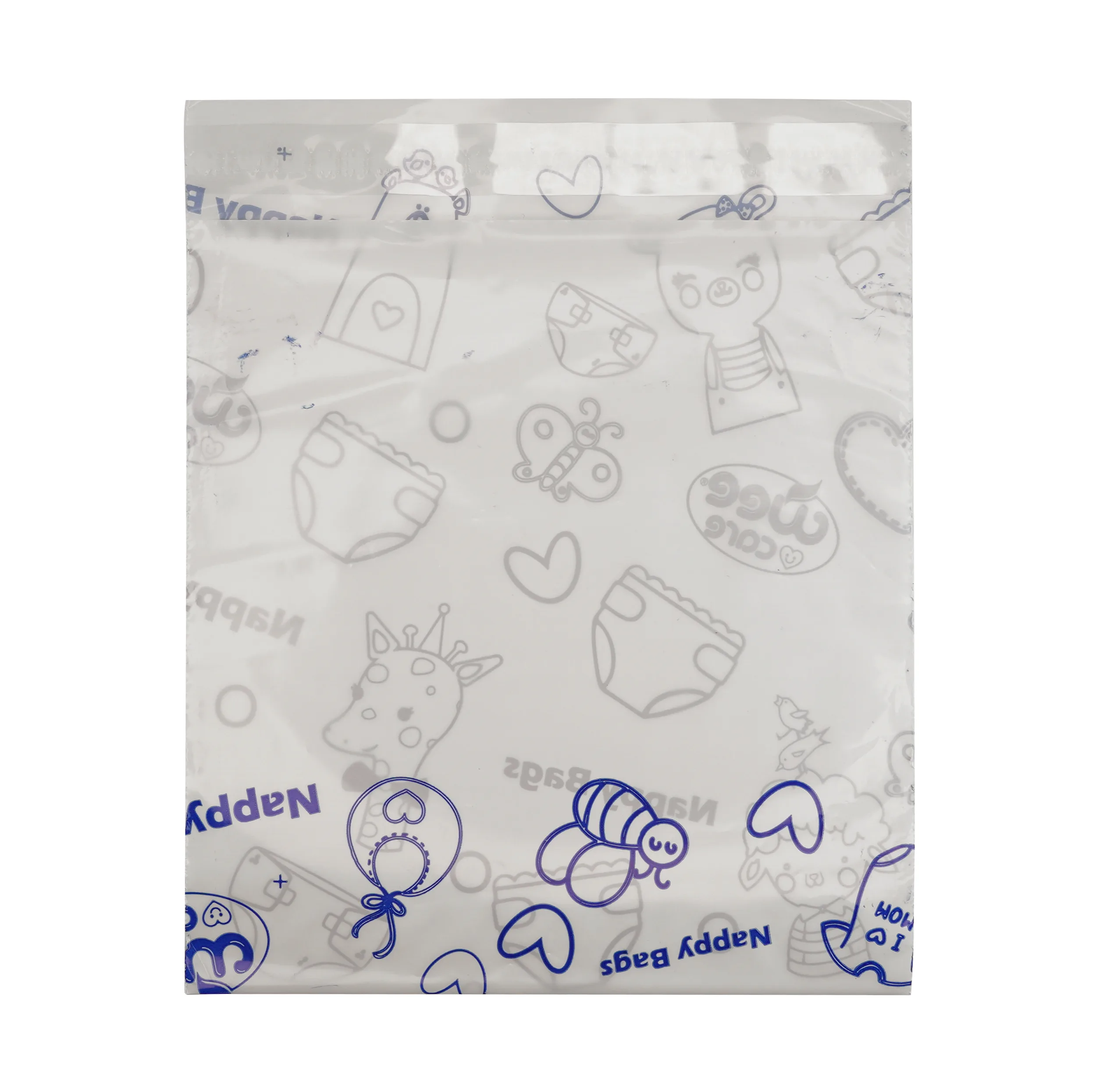 کیسه بهداشتی پوشک وی کر مدل Nappy Bags قوطی 3 بسته 24 عددی