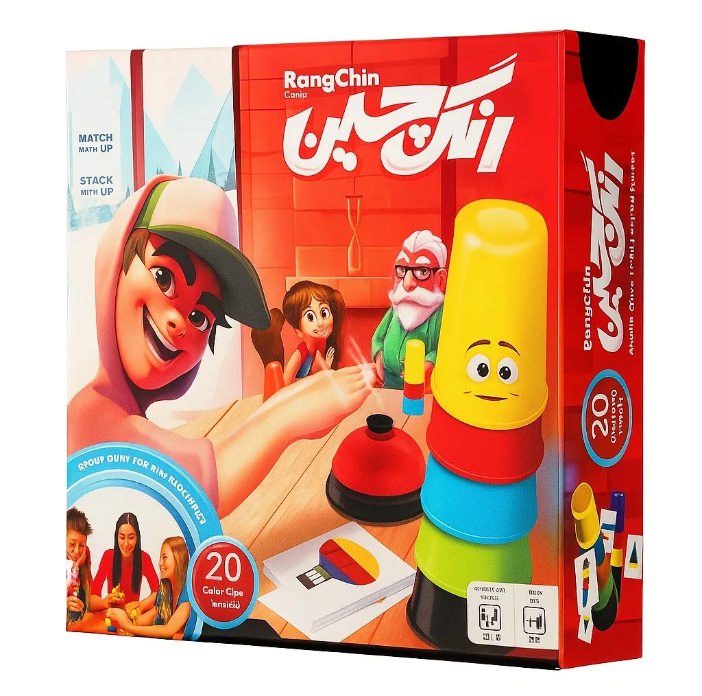 بازی فکری مدل رنگ چین کد A010