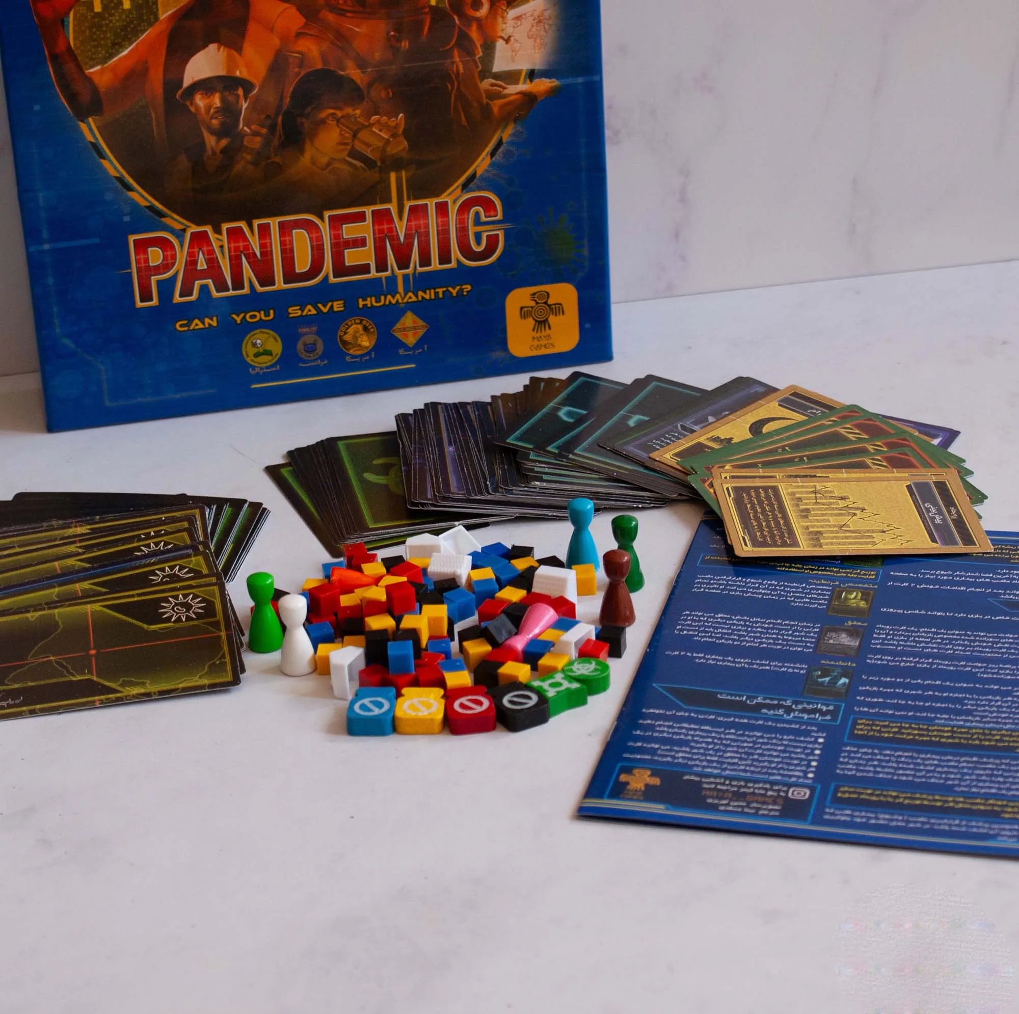 بازی فکری مایا گیمز مدل PANDEMIC