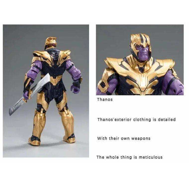 اکشن فیگور رد دی تویز طرح تانوس مدل اونجر THANOS ارتفاع 18 سانتی‌متر
