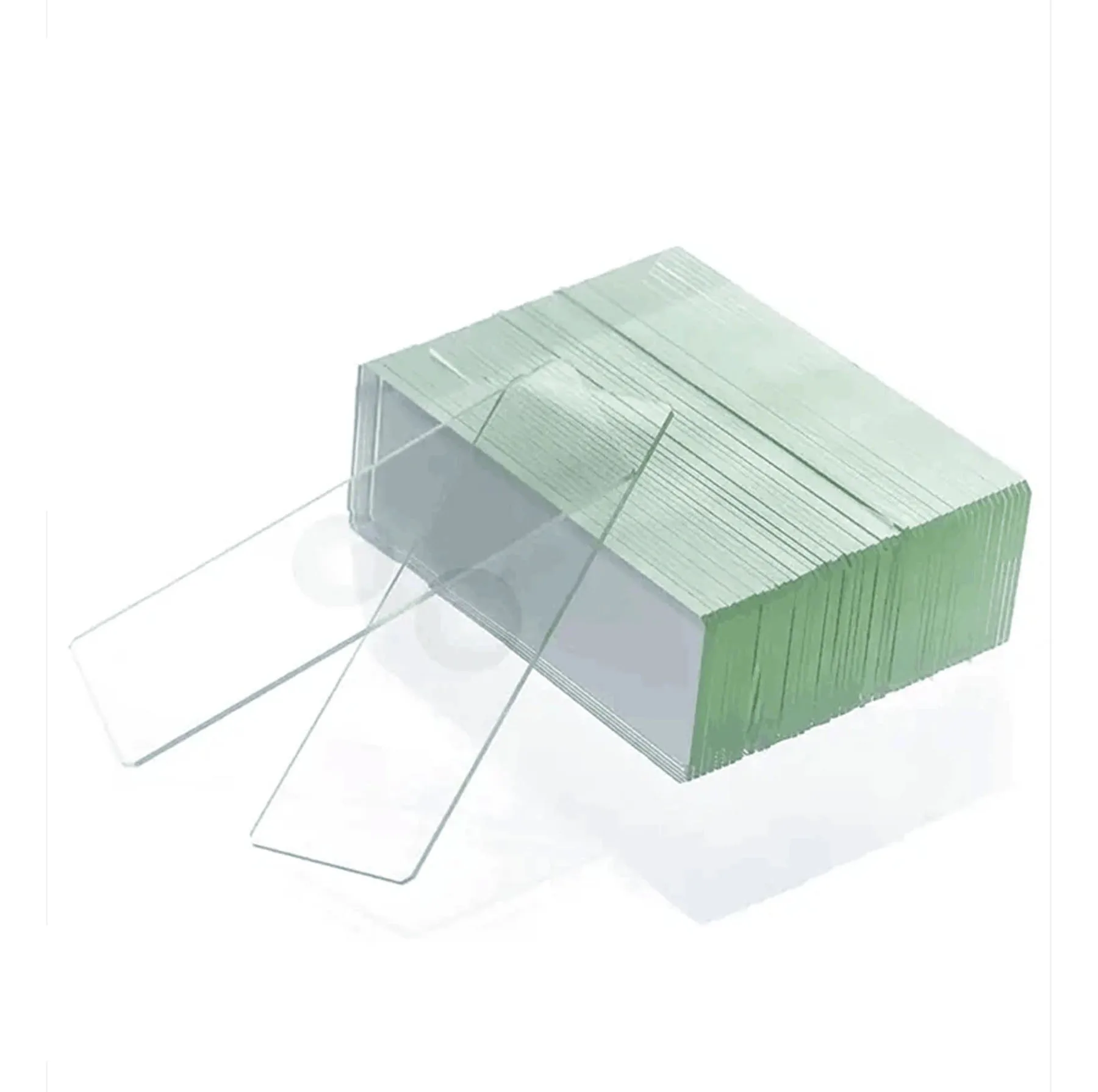 اسلاید میکروسکوپ مدل شیشه ای کد 72PCS بسته 72 عددی