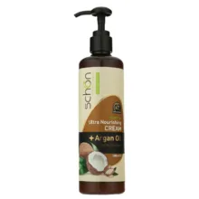 کرم مرطوب‌کننده دست، صورت، گردن شون مدل Coconut مناسب برای انواع پوست حجم 300 میلی‌لیتر