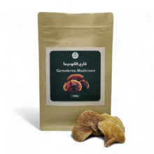 قارچ گانودرما لوسیدوم خشک شده قارچ سرا – 100 گرم
