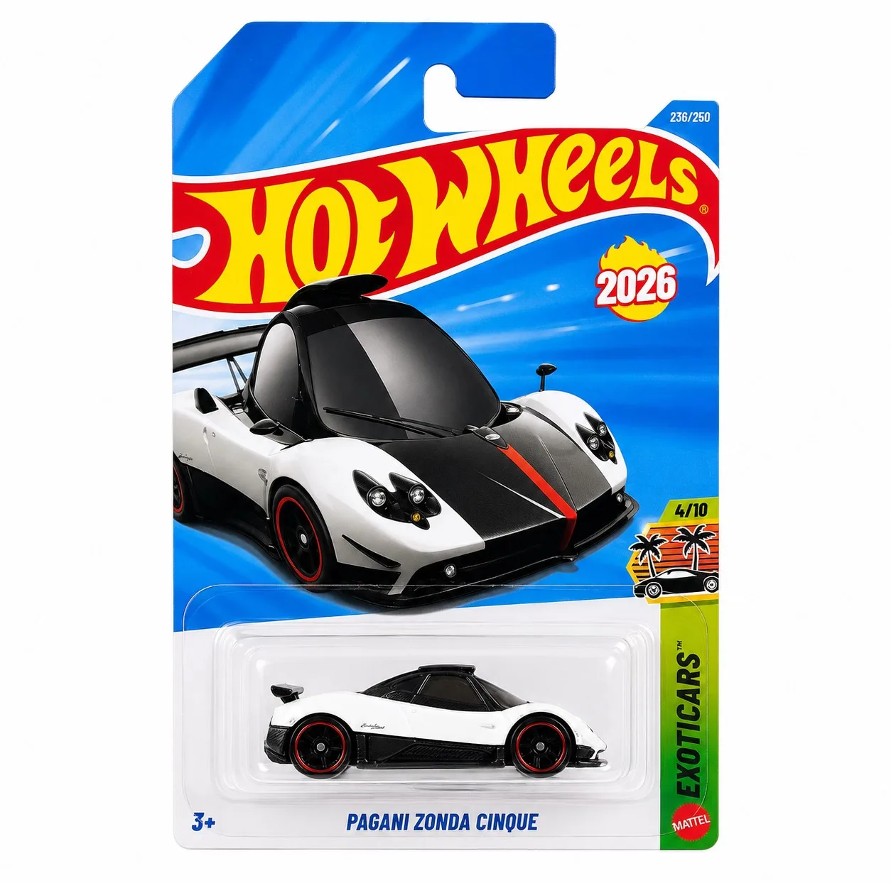 ماشین بازی هات ویلز مدل HW Pagani Zonda Cinque