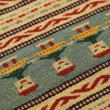 گلیم دستبافت دو متری مدل کلات کد 4030444