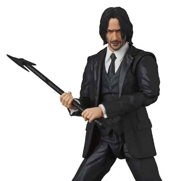 اکشن فیگور مافکس مدل جان ویک John Wick Chapter 4 ارتفاع 16 سانتیمتر