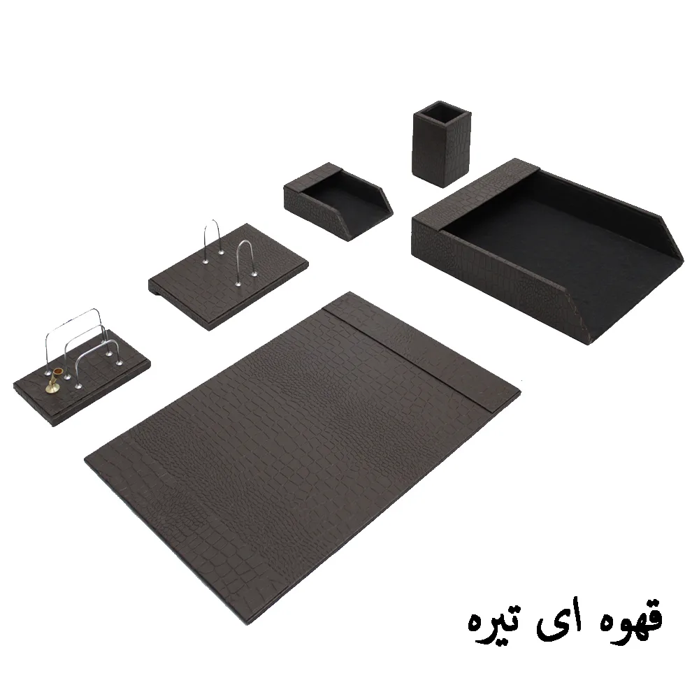 ست لوازم اداری رومیزی مدل A5506 مجموعه 6 عددی