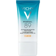 کرم آبرسان صورت، گردن ویشی مدل Mineral 89 با SPF50 مناسب برای انواع پوست حجم 50 میلی‌لیتر