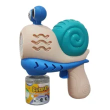 حباب ساز مدل تفنگی مخزن دار شارژی طرح حلزونی کد SNAIL GUN 123
