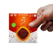 زعفران سوپر نگین افراس - 1 گرم بسته 20 عددی
