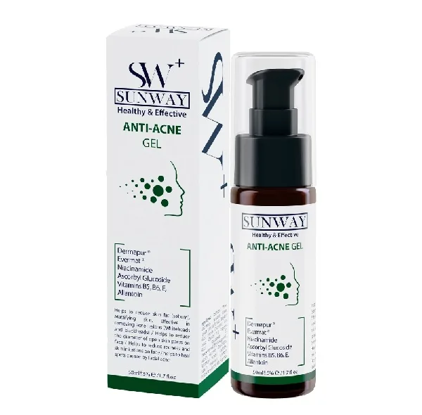 ژل ضد جوش سان وی مدل Dermapur حجم 50 میلی لیتر