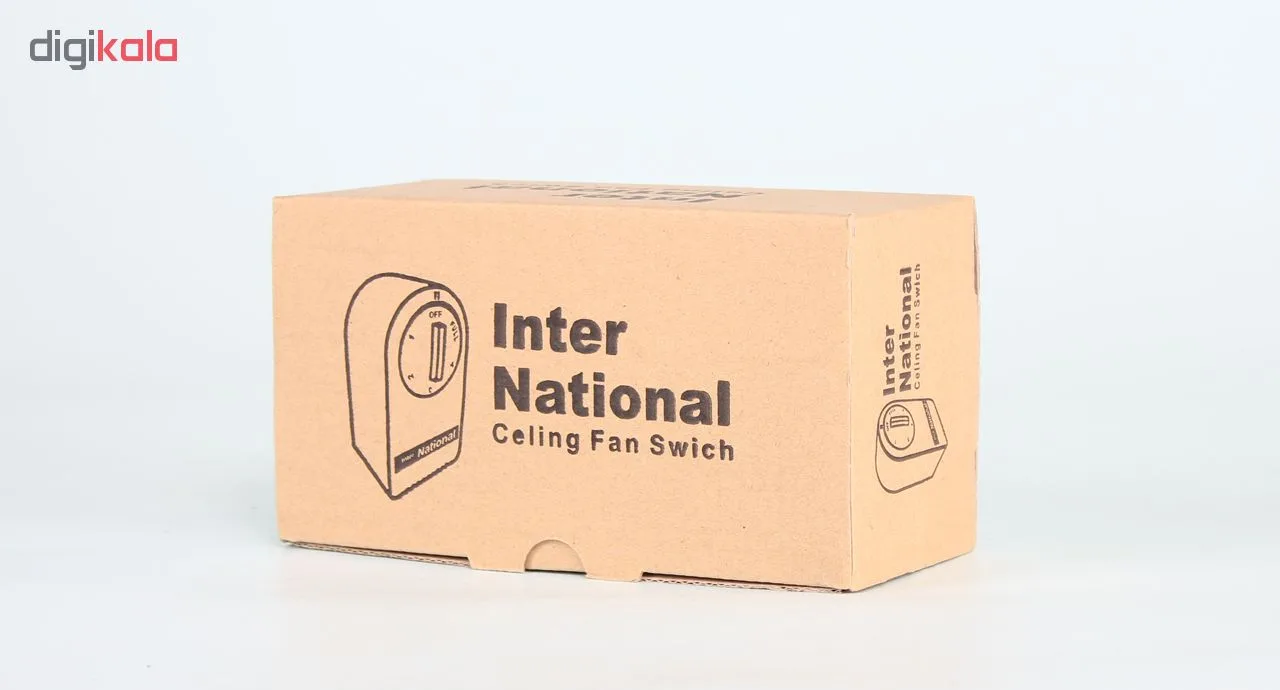 کلید پنکه سقفی مدل InterNational