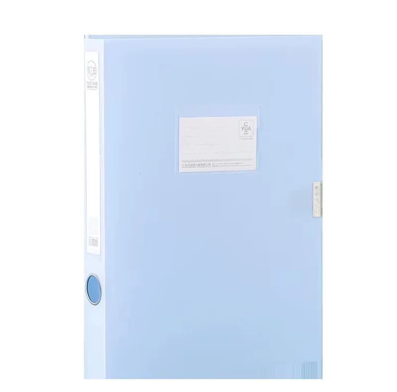 پوشه دکمهدار مدل File Case macaron سایز A4