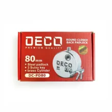 قفل کتابی گرد دکو مدل SH-PD80 سایز 80 میلی متر