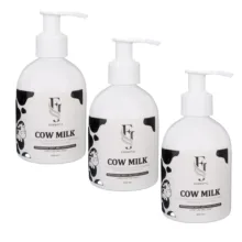 کرم آبرسان بدن  افجه مدل COW – M3 مناسب انواع پوست حجم 200 میلی لیتر مجموعه 3 عددی