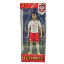 فیگور ناب سل مدل لواندوفسکی با پیراهن تیم لهستان کد LEWANDOWSKI NAAB011 ارتفاع 20 سانتی‌متر