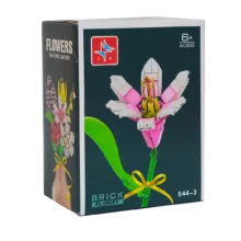 ساختنی 60 تکه ال ایکس مدل Flowers کد 544-3