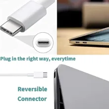 شارژر لپ تاپ ۲۰ ولت 3.۲۵ آمپر مدل 61W USB-C