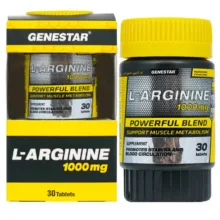 قرص ال آرژنین ژن استار – 1000 میلی گرم  بسته 30 عددی