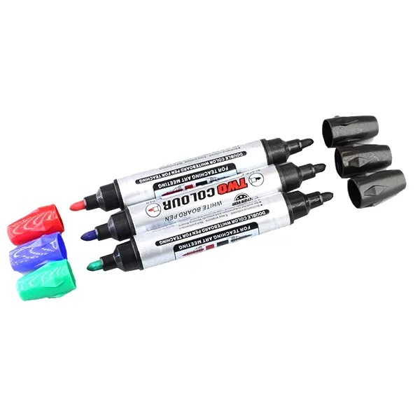 ماژیک وایت برد مدل double color کد 007 بسته 2 عددی