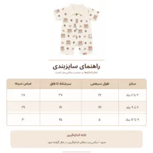 رامپر نوزادی مدل سنجاب و بلوط کد 11500010211150001023