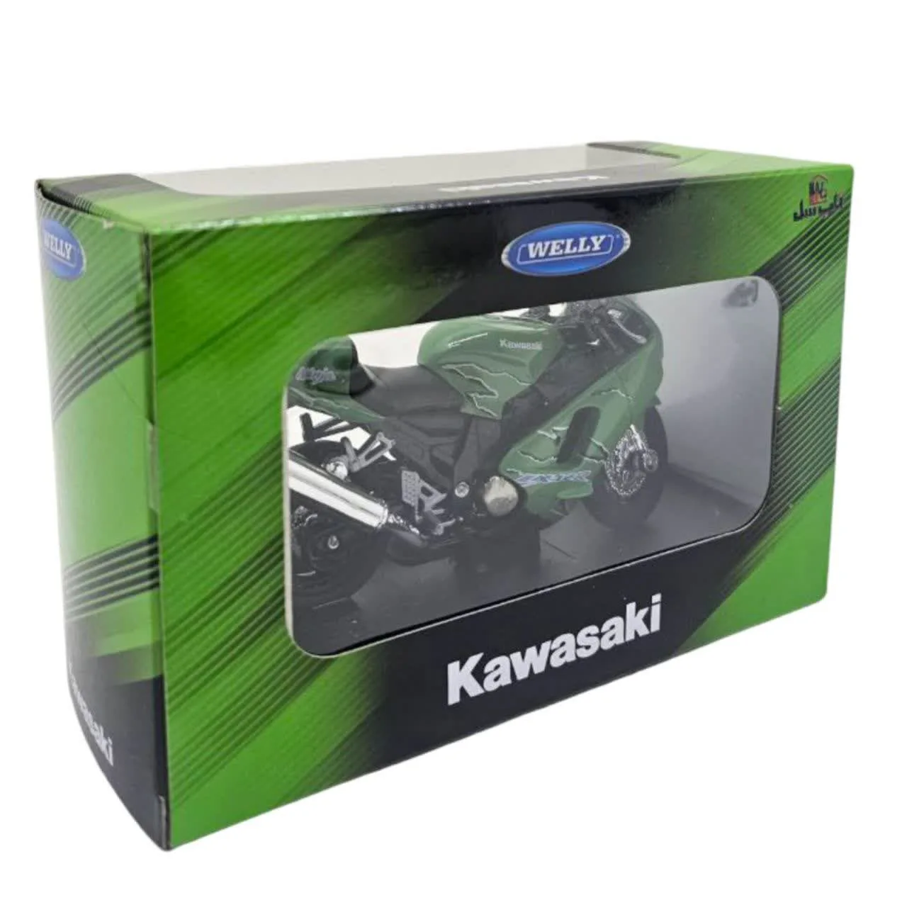 موتور بازی ناب سل مدل کاوازاکی فلزی ولی مدل KAWASAKI NINJA ZX-12R WELLY