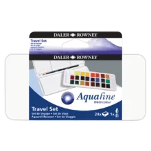 آبرنگ 24 رنگ دالرونی مدل Aquafine