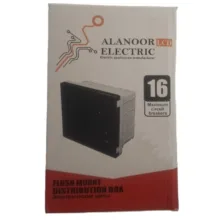جعبه فیوز 16عددی آلانور الکتریک مدل توکار طرح LCD