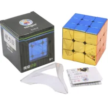 مکعب روبیک شنگ شو مدل متالیک مگنت 3×3 Sengso Magnetic Metallic
