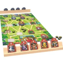 بازی فکری چهارپایه مدل TOY BATTLE طرح نبرد اسباب بازی ها