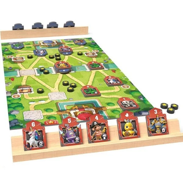 بازی فکری چهارپایه مدل TOY BATTLE طرح نبرد اسباب بازی ها