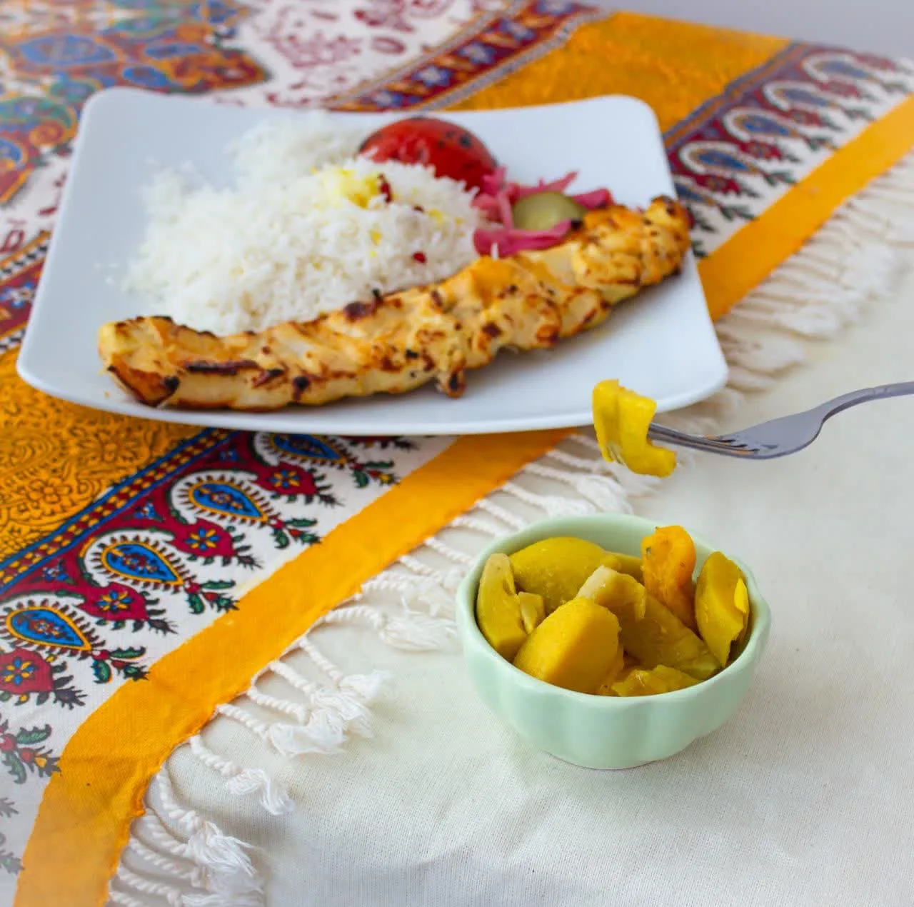 ترشی انبه مخصوص کلثوم کاملیا - 1300 گرم مجموعه 2 عددی