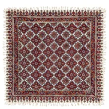 رومیزی قلمکار مدل خشتی