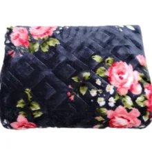 پتو 1 نفره شادیلون مدل روشا طرح برجسته لوزی سایز 140×220 سانتی متر