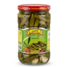 خیارشور ریز پاستوریزه سوپر ویژه صالحی – 650 گرم مجموعه 4 عددی