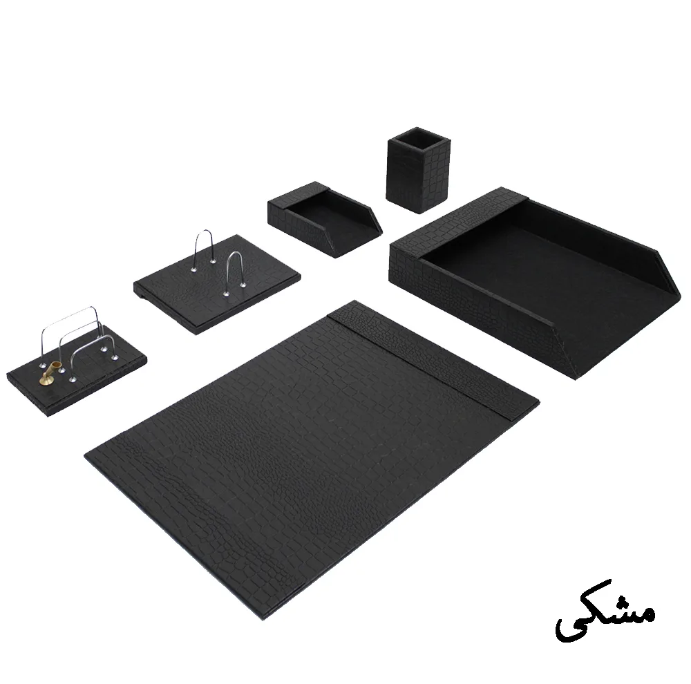 ست لوازم اداری رومیزی مدل A5506 مجموعه 6 عددی