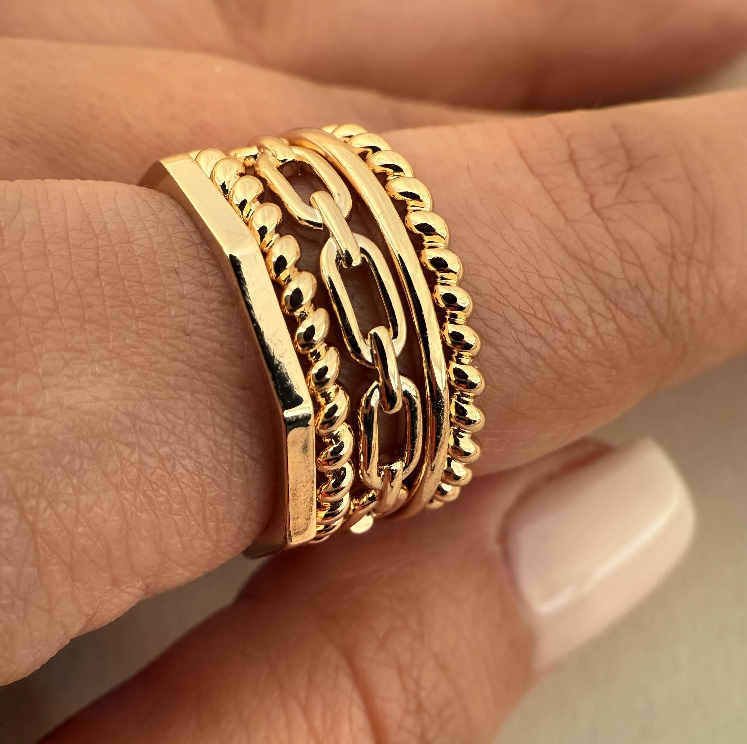 انگشتر زنانه ژوپینگ مدل R0028