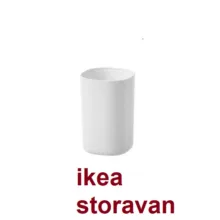 جا مسواکی ایکیا مدل STORAVAN  کد 1060
