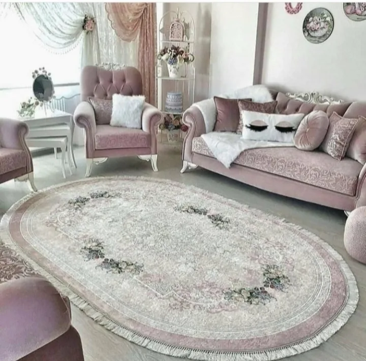 پادری مدل بیضی کد W1 سایز 50×80 سانتی متر