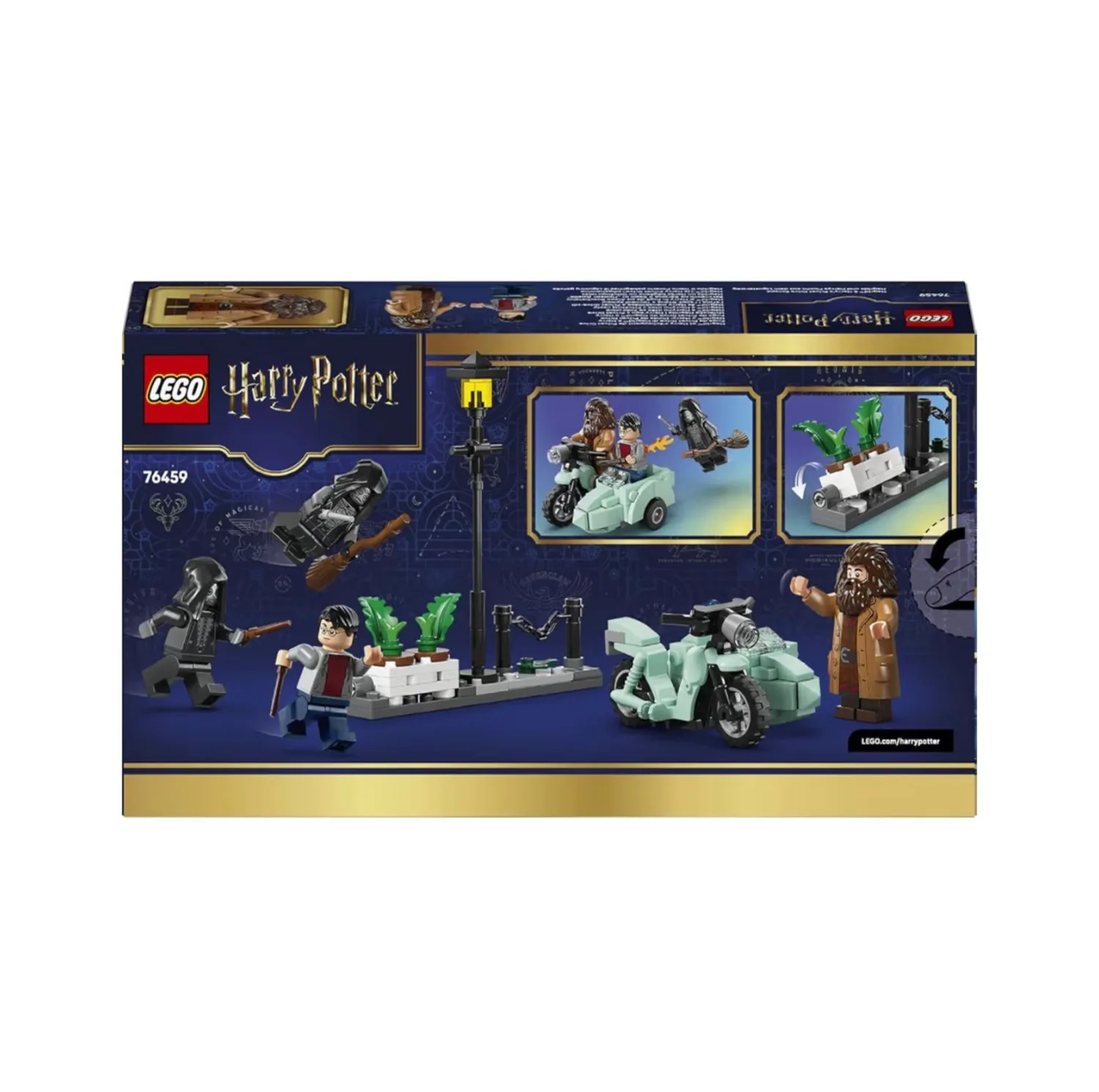لگو 124 تکه سری هری پاتر مدل Hagrid & Harry's Privet Drive Escape کد 76459