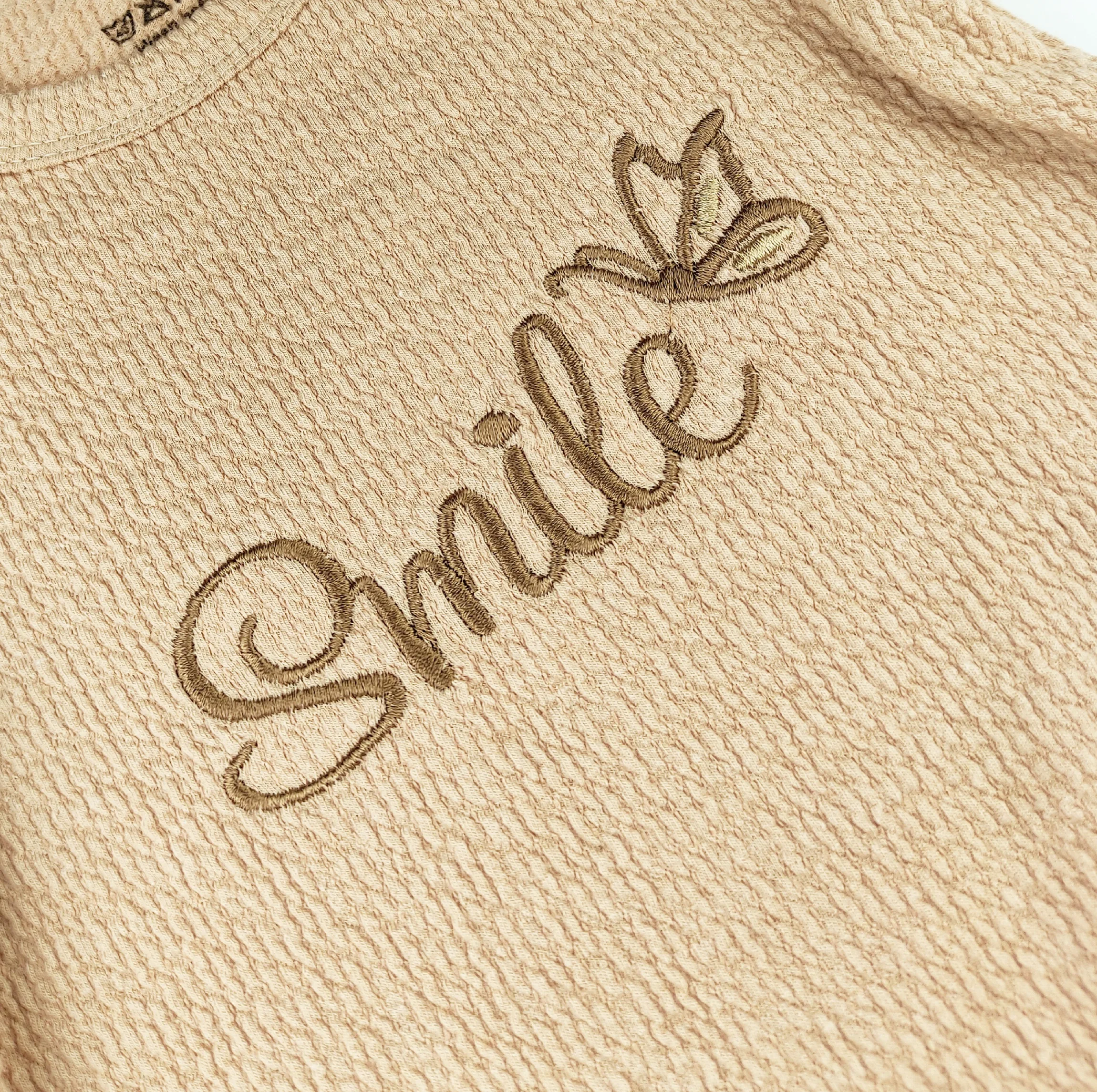 رامپر نوزادی ویونل مدل پنبه ای Smile