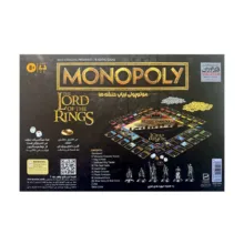 بازی فکری مونوپولی ارباب حلقهها فکرآوران مدل Monopoly بازی استراتژیک 2 تا 6 نفره با کنترل حلقه قدرت، نقشآفرینی، جمعآوری امتیاز و مدت زمان بیش از یک ساعت مناسب 8 سال به بالا