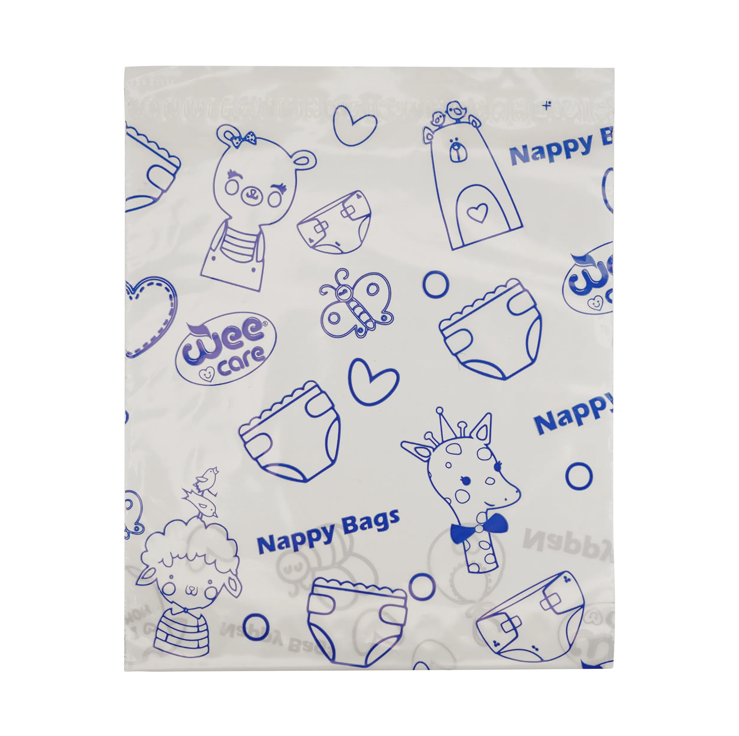 کیسه بهداشتی پوشک وی کر مدل Nappy Bags دو بسته 24 عددی
