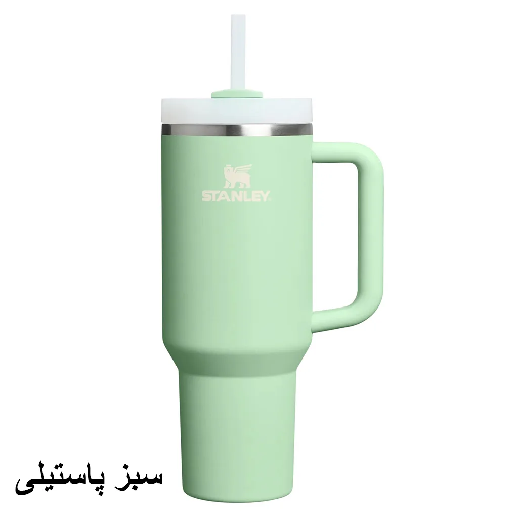 ماگ استنلی مدل Quencher Tumbler H2.0 کد 40oz گنجایش 1.18 لیتر