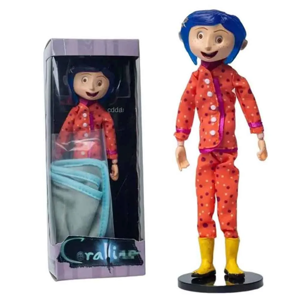 اکشن فیگور مدل کورالین از فیلم Coraline ارتفاع 16 سانتی‌متر