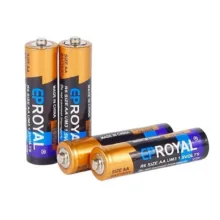 باتری نیم قلمی رویال مدل R03 UM-4 بسته 60 عددی